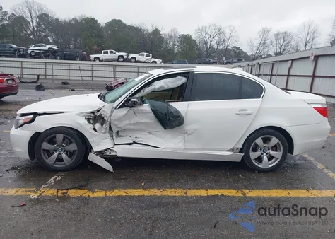 2007 BMW 530I from USA, damaged, VIN WBANE73577CM49205